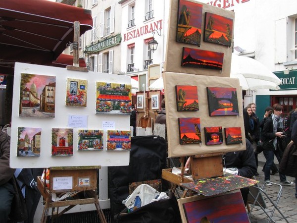 Paris- La place du Tertre 