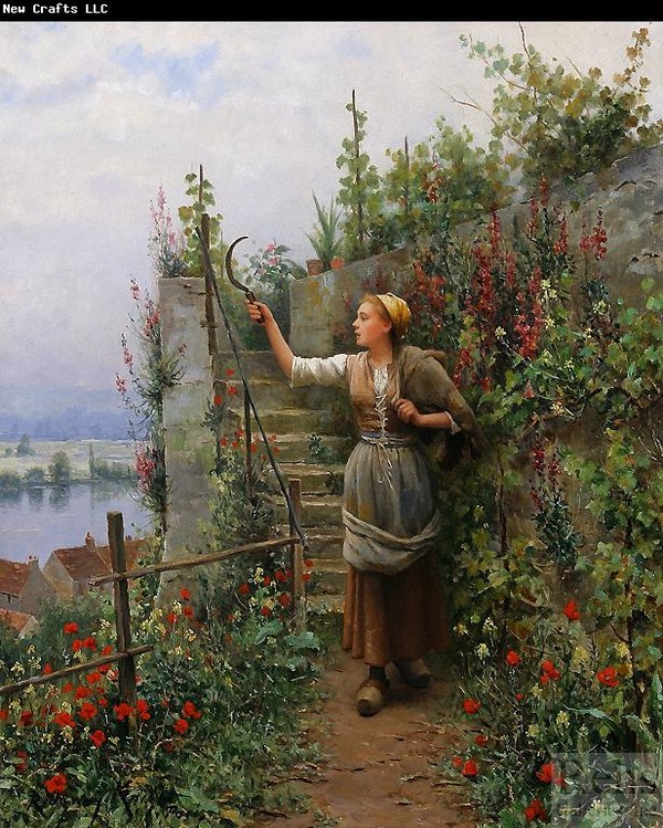 Peintre - Daniel Ridgway Knight