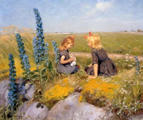 Peinture de Hans Andersen Brendekilde