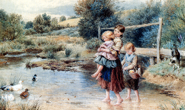 Peinture de Myles Birket Foster