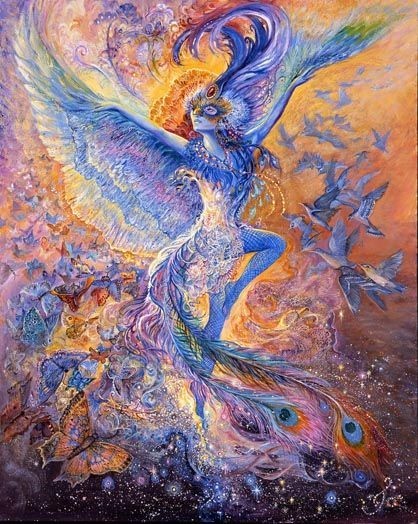 Peinture féerique de Josephine Wall