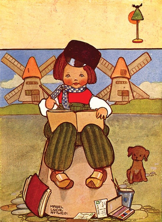 Illustration de Mabel Lucie Attwell