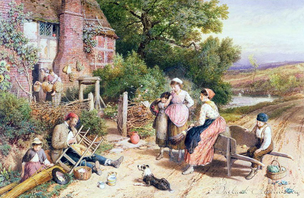 Peinture de Myles Birket Foster