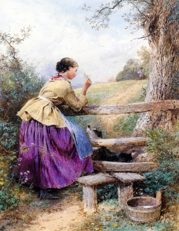 Peinture de Myles Birket Foster