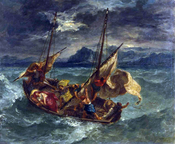 Peintre célèbre -Eugéne Delacroix