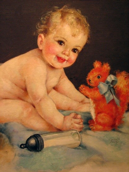 Illustration divers - Bébés d'antan