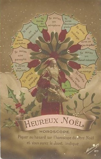 Carte ancienne de Noël