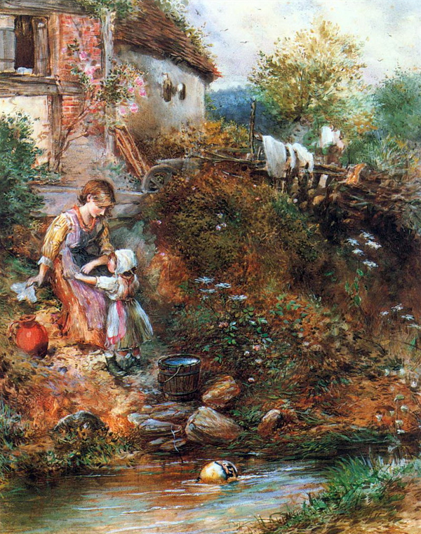 Peinture de Myles Birket Foster