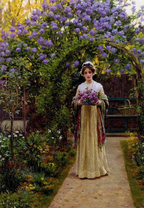 Peinture de Edmund Blair Leighton