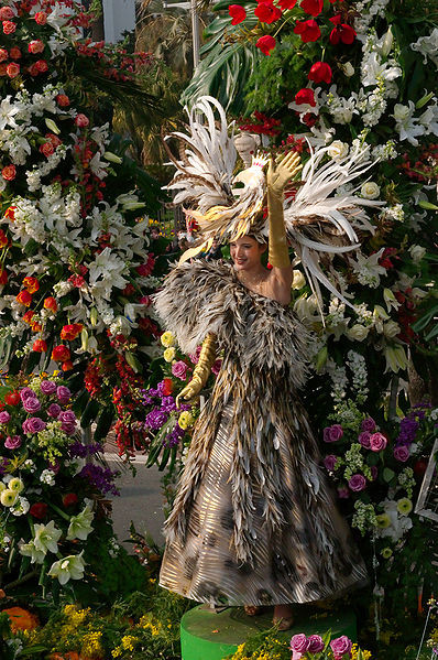 Carnaval de Nice - La bataille de fleurs