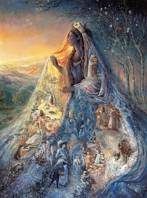 Peinture féerique de Josephine Wall