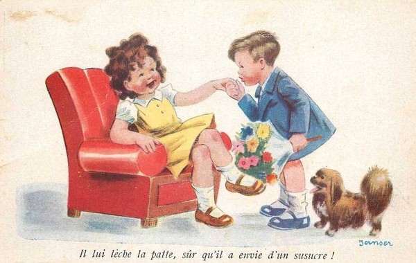 Carte enfant - Humour de Janser