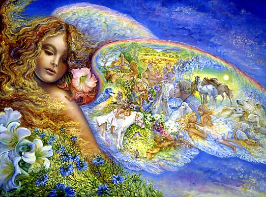 Peinture féérique de Josephine Wall