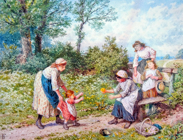 Peinture de Myles Birket Foster