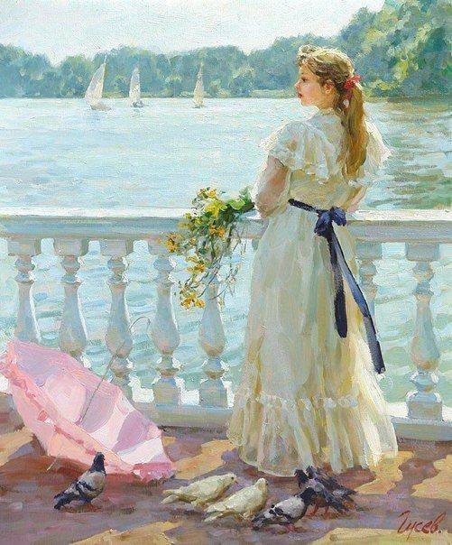 Peinture de Vladimir Gusev.