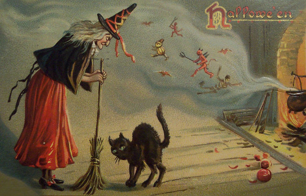 Cartes anciennes - Halloween