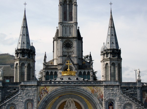 Lourdes- La basilique de l'Immaculée Conception 