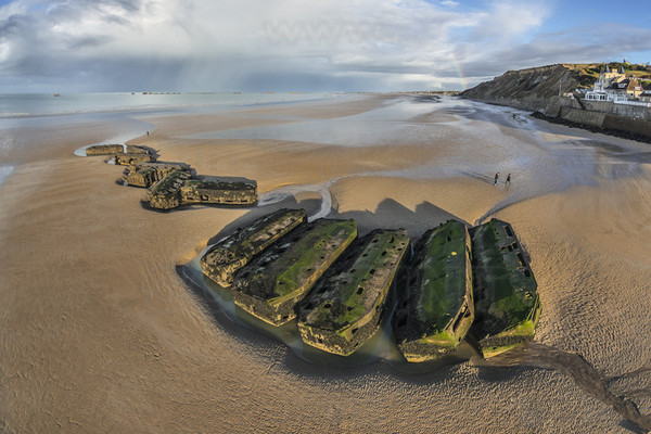 Plage de Normandie(Calvados)