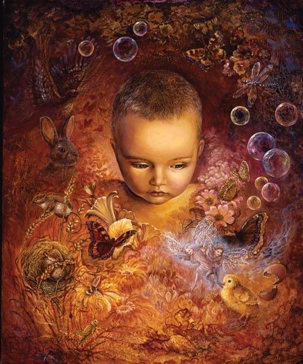 Peinture féerique de Josephine Wall