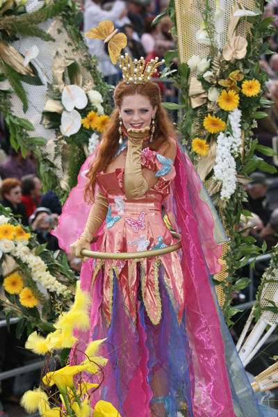 Carnaval de Nice - La bataille de fleurs