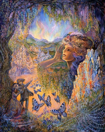 Peinture féérique de Josephine Wall