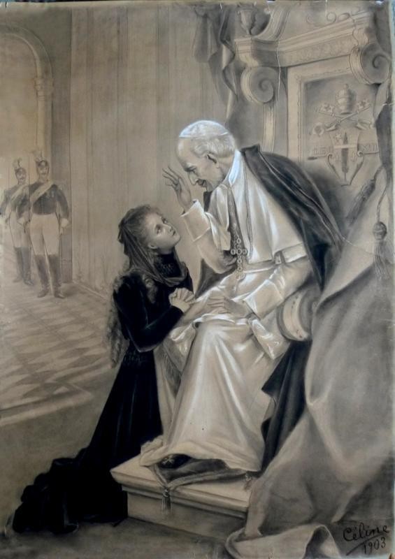 Image pieuses -Sainte Thérése de l'Enfant Jésus