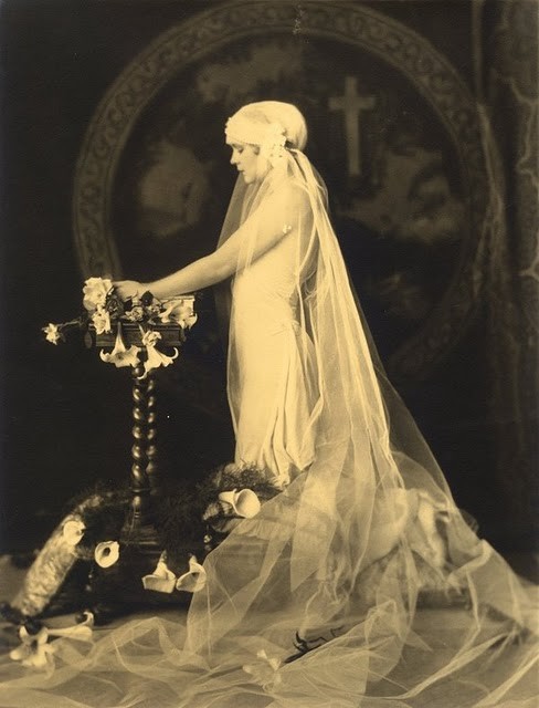 Robe de mariée d'autrefois