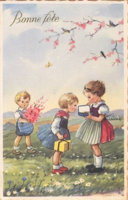 Carte enfant "bonne fête"