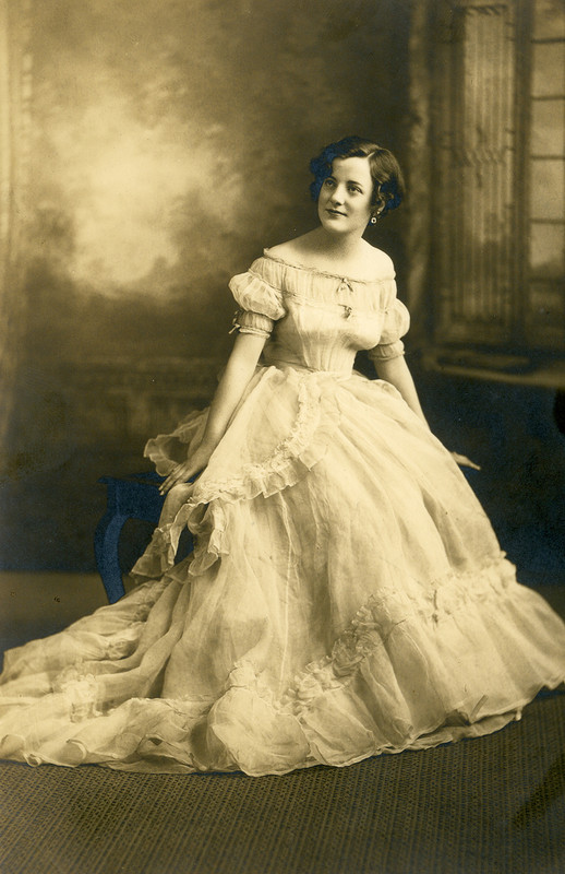 Robe de mariée d'autrefois