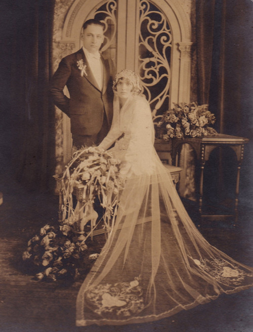 Robe de mariée d'autrefois