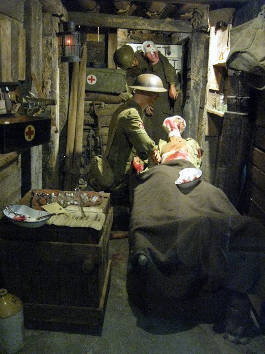 Le musée de la Somme 1916 d' Albert