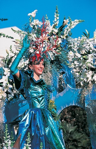 Carnaval de Nice - La bataille de fleurs