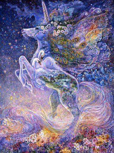 Peinture féerique de Josephine Wall