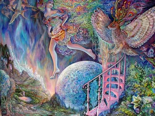 Peinture féérique de Josephine Wall