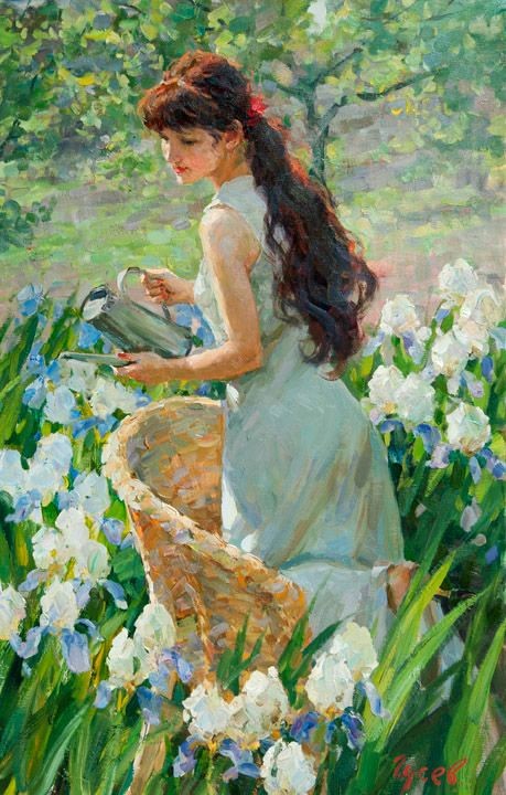 Peinture de Vladimir Gusev.