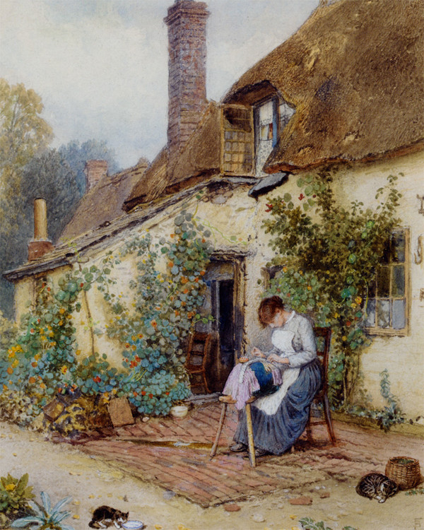 Peinture de Myles Birket Foster