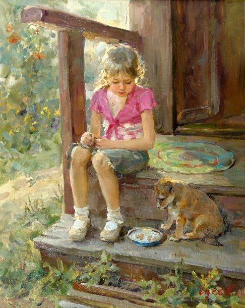 Peinture de Vladimir Gusev.