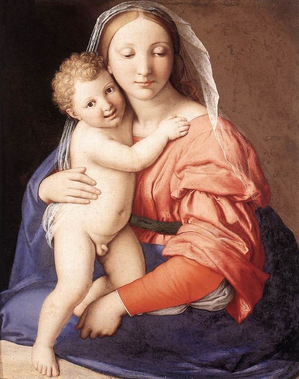  La Vierge a l'enfant vue par les peintres