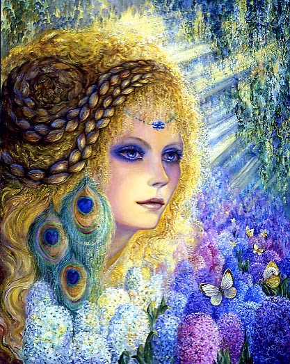 Peinture féérique de Josephine Wall