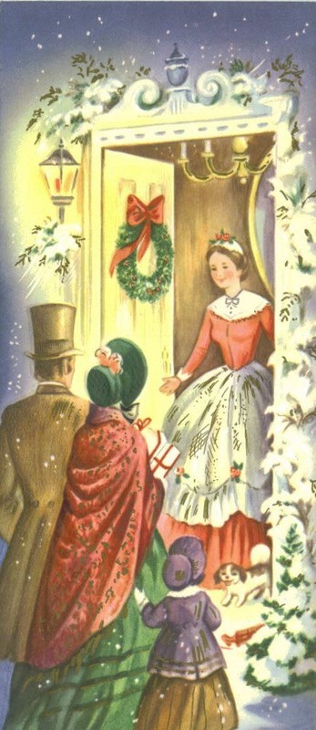 Belle illustration de Noël