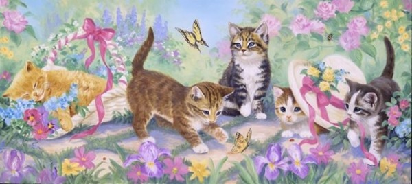  Animaux de Linda Picken (chats)