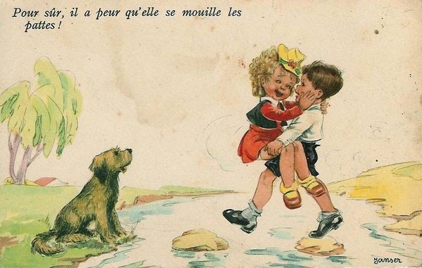 Carte enfant - Humour de Janser