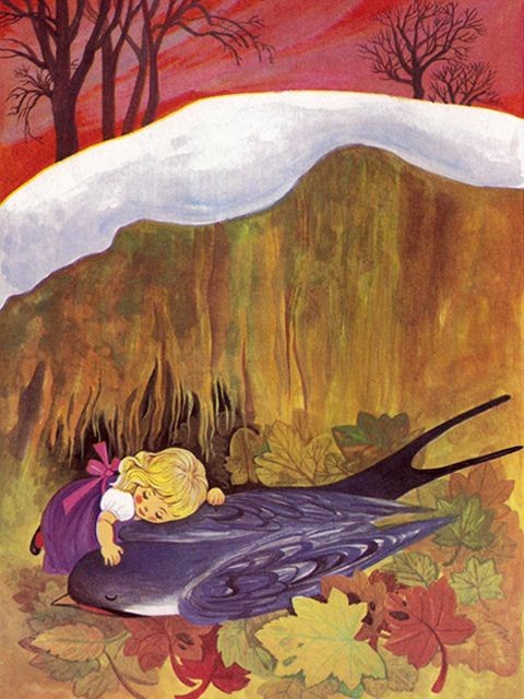 Illustration - Conte de Hans Christian Andersen