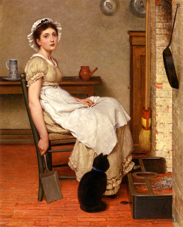 Peinture de George Dunlop Leslie