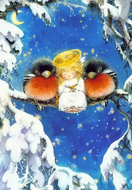 Belle illustration de Noël