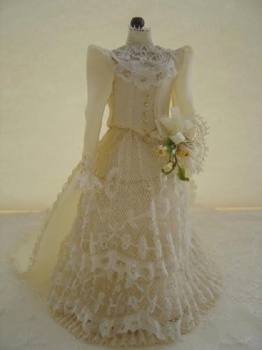 Robe de mariée d'autrefois