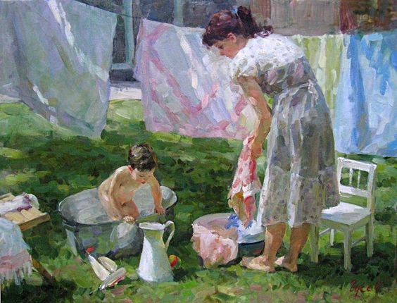 Peinture de Vladimir Gusev.