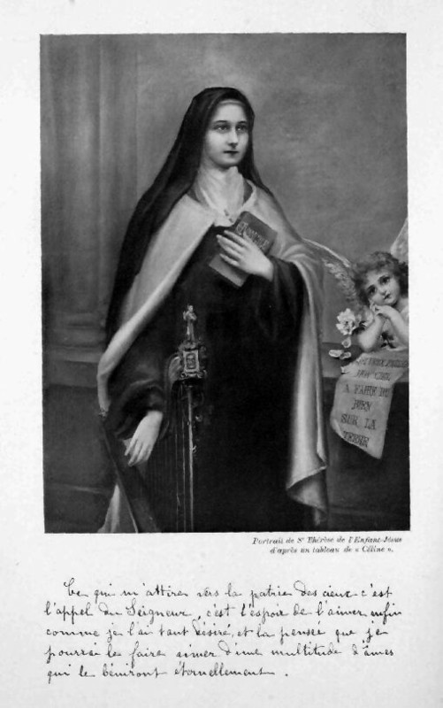 Images pieuses( Sainte Thérése de Lisieux )