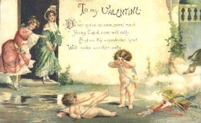 Cartes anciennes de Saint Valentin