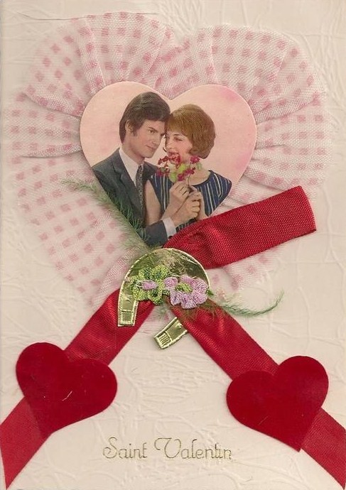  Carte ancienne - Saint Valentin 